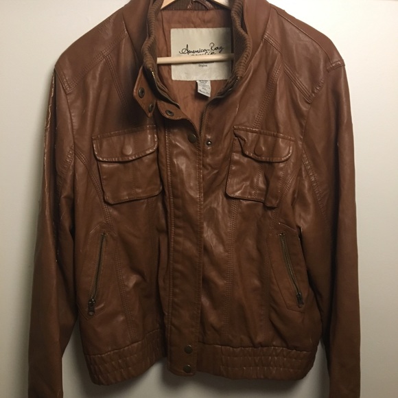 Brown Leather Jacket - Picture 3 of 8